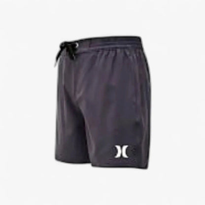 Hurley Mens Icon Elastic 17" Volley Shorts Charcoal | Hurley