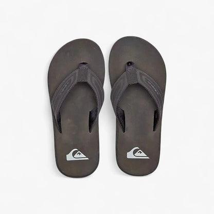 Quiksilver Mens Monkey Wrench Sandal Blk Brown | Quiksilver