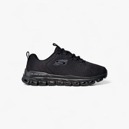 Skecher Mens Glide Step Sneaker Black | Skechers