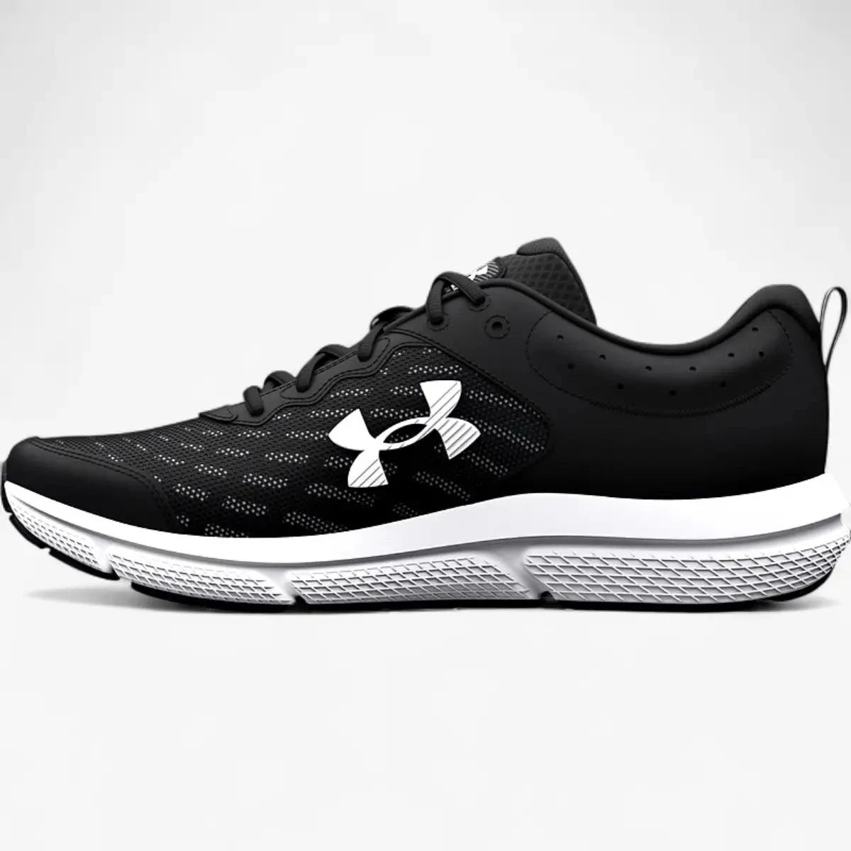 Under Armour Mens Charged Assert 10 Sneaker Trainer 001 Black | Under Armnour