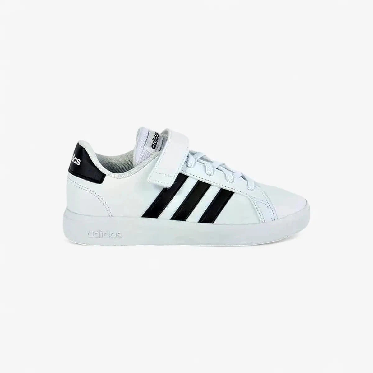 Adidas Kids Grand Court 2.0 El Sneaker White Black | Adidas