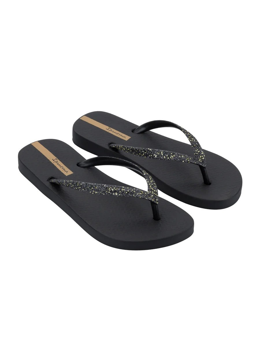 Ipanema Girls Glitter Sandal Black Glitter