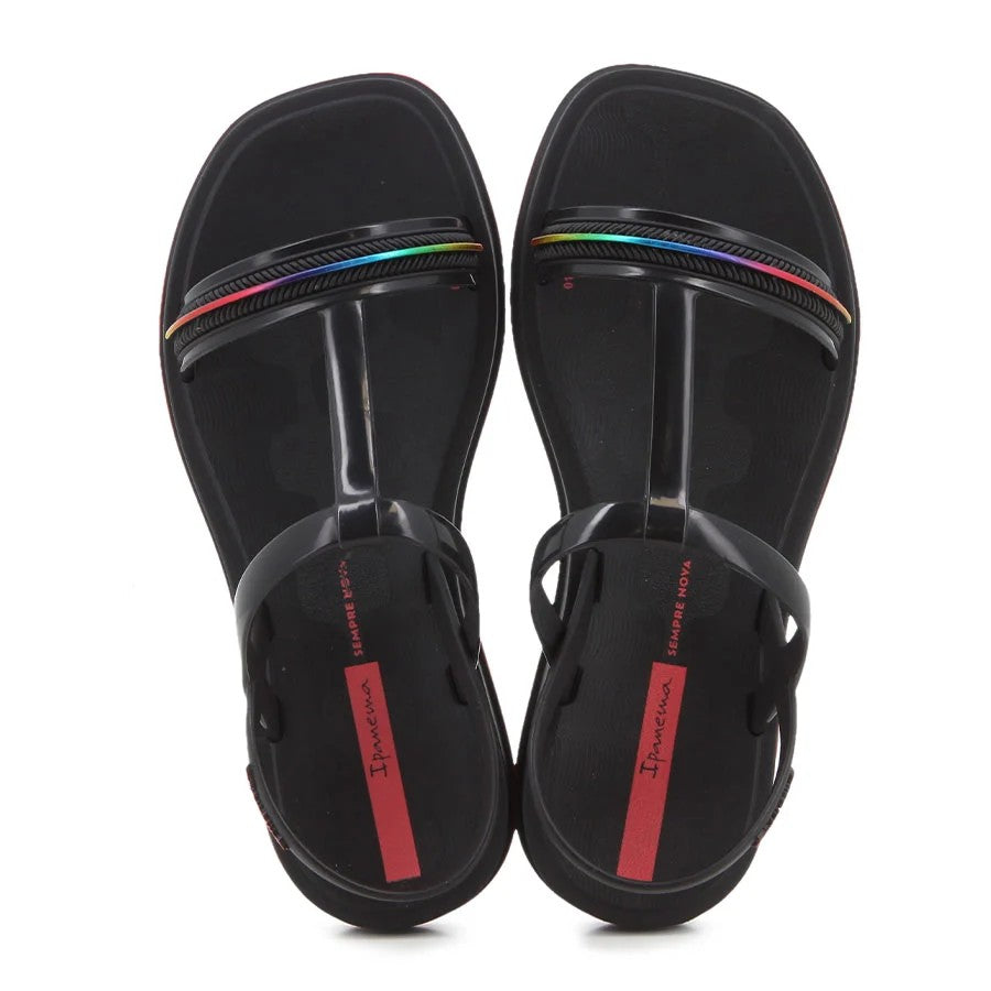 Ipanema Girls Glow Sandal Black Pink