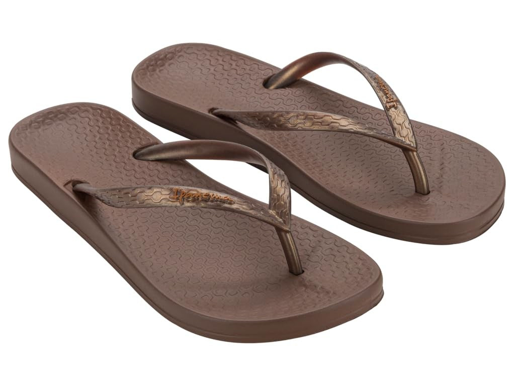 Ipanema Womens Anatomica Sandal Tan Fem Brown Bronze