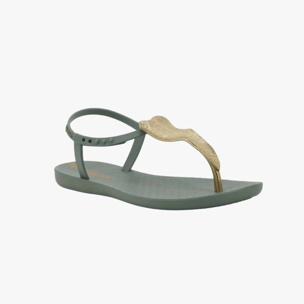 Ipanema Womens Class Flora Ii Sandal Green Gold | Ipanema