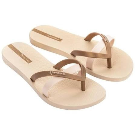 Ipanema Womens Kirei Sandal Fem Beige Gold