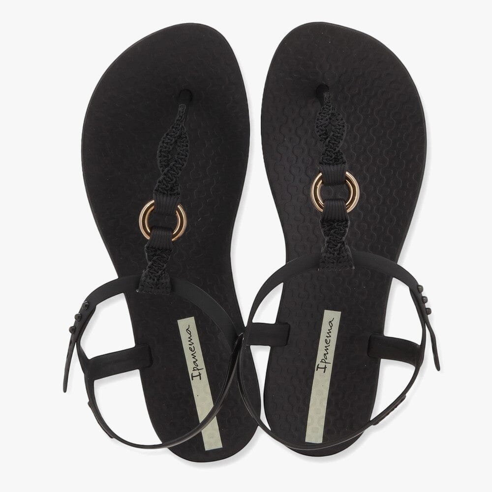 Ipanema Womens Luma Sandal Black Gold | Ipanema