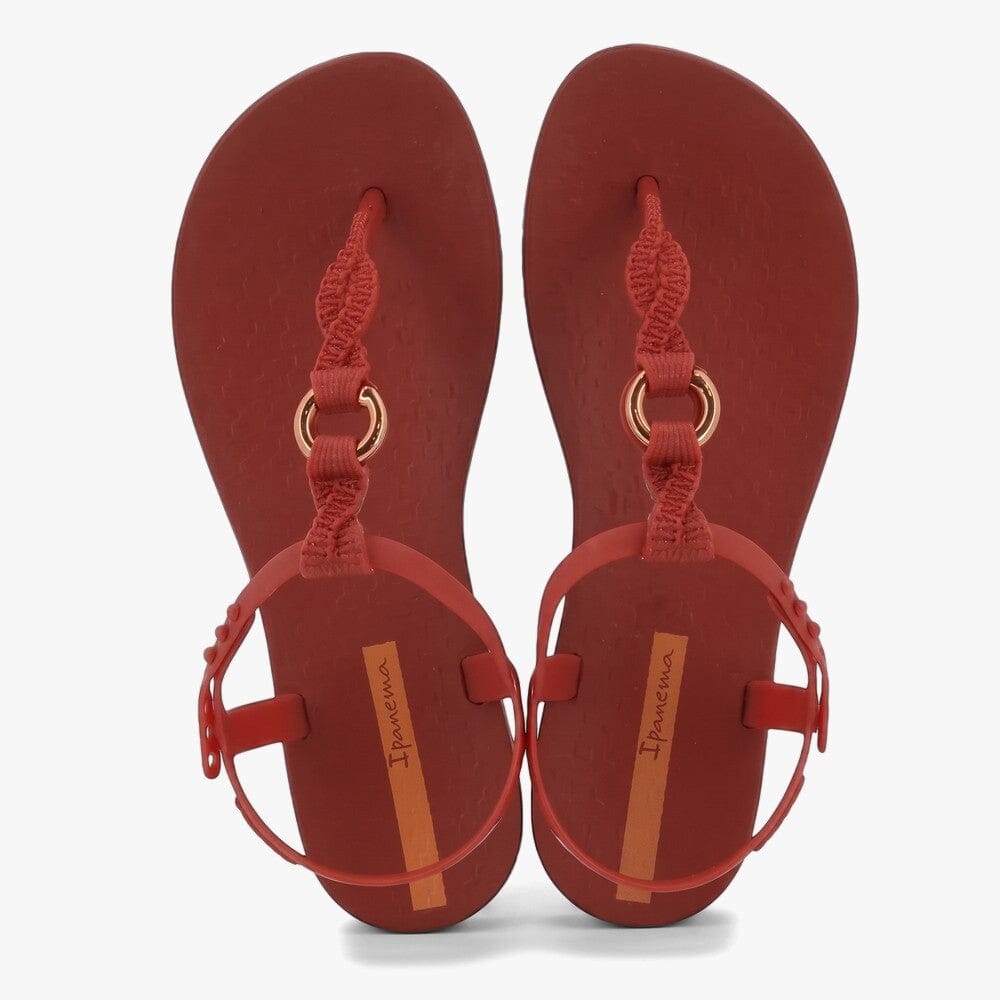 Ipanema Womens Luma Sandal Red Gold | Ipanema