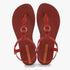 Ipanema Womens Luma Sandal Red Gold | Ipanema
