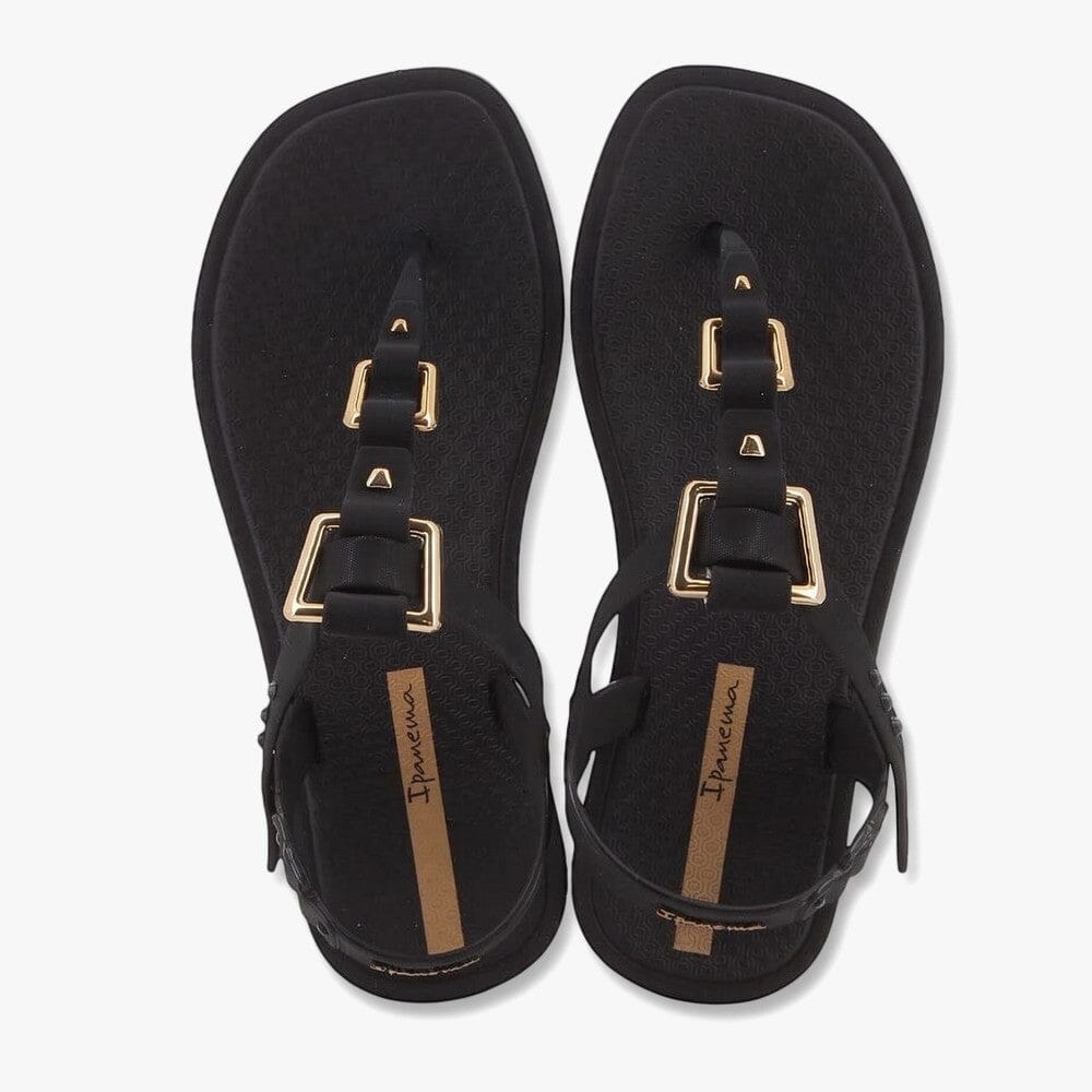 Ipanema Womens Urbane Sandal Black Gold | Ipanema