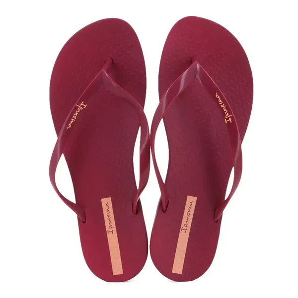 Ipanema Womens Wave Sandal Burgandy