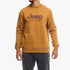 Jeep Mens Core Applique Crew Sweater Brown2 | Jeep
