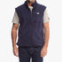 Jeep Mens Core Sleeveless Fleece Jacket Navy | Jeep