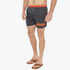 Jeep Mens Elasticated Swim Shorts Black Dark Springs Jeep