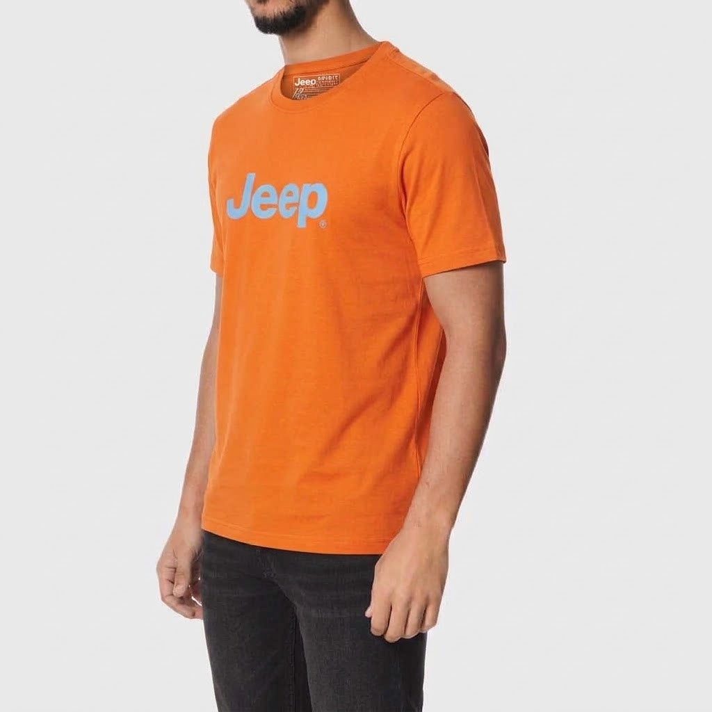 Jeep Mens Icon Tee Burnt Orange
