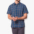Jeep Mens Yd Short Sleeve Check Shirt Multi | Jeep