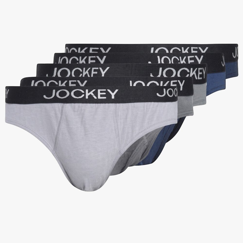 Jockey Mens Great Value Tanga Plain 5 Pack | Jockey