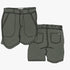 Two views of olive green women&