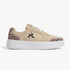 Le Coq Sportif Womens Billie Sneaker Leopard Almond | Le Coq Sportif