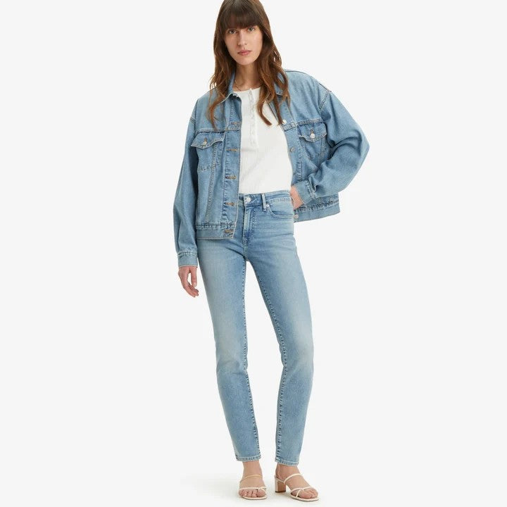 Levis Womens 712 Slim Mid Rise Welt Pocket Jean Boat Day Mid