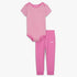 Nike Girls 2 Pc Striped Set Pink | Nike