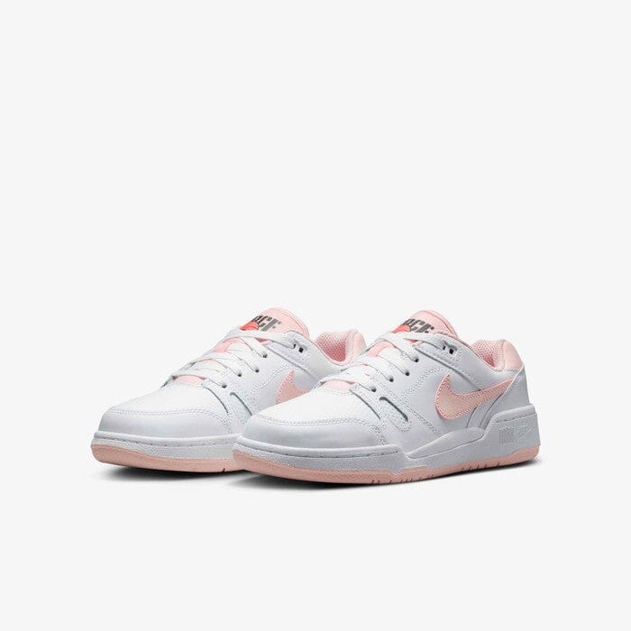 Nike Girls Full Force Sneaker White Pink | Nike