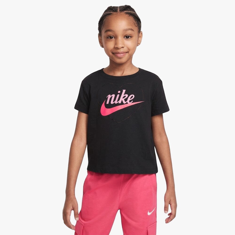 Nike Girls New Impression Graphic Tee Black | Nike