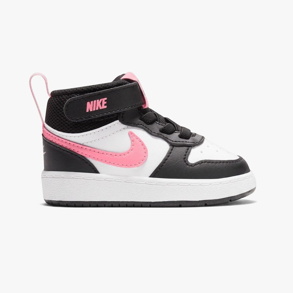 Nike Infant Boys Court Borough Mid 2 Sneaker Black Sunset | Nike