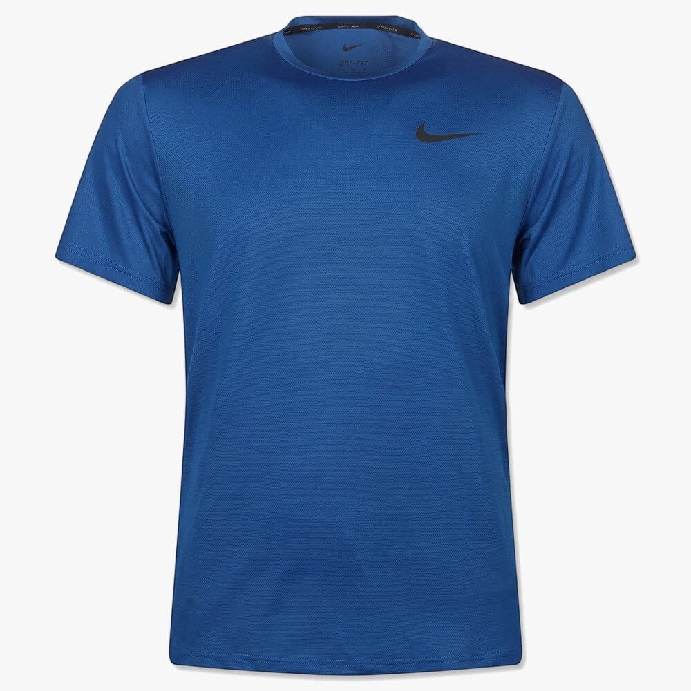 Nike Mens Df Dri Short Sleeve Tee 481 Blue | Nike