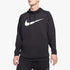 Nike Mens Drifit Pull Over Hoodie Swoosh Black | Nike