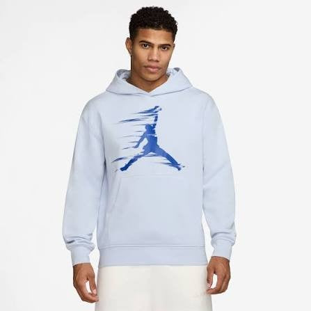 Nike Mens Jordan Mvp Fleece Hoodie 085 Blue