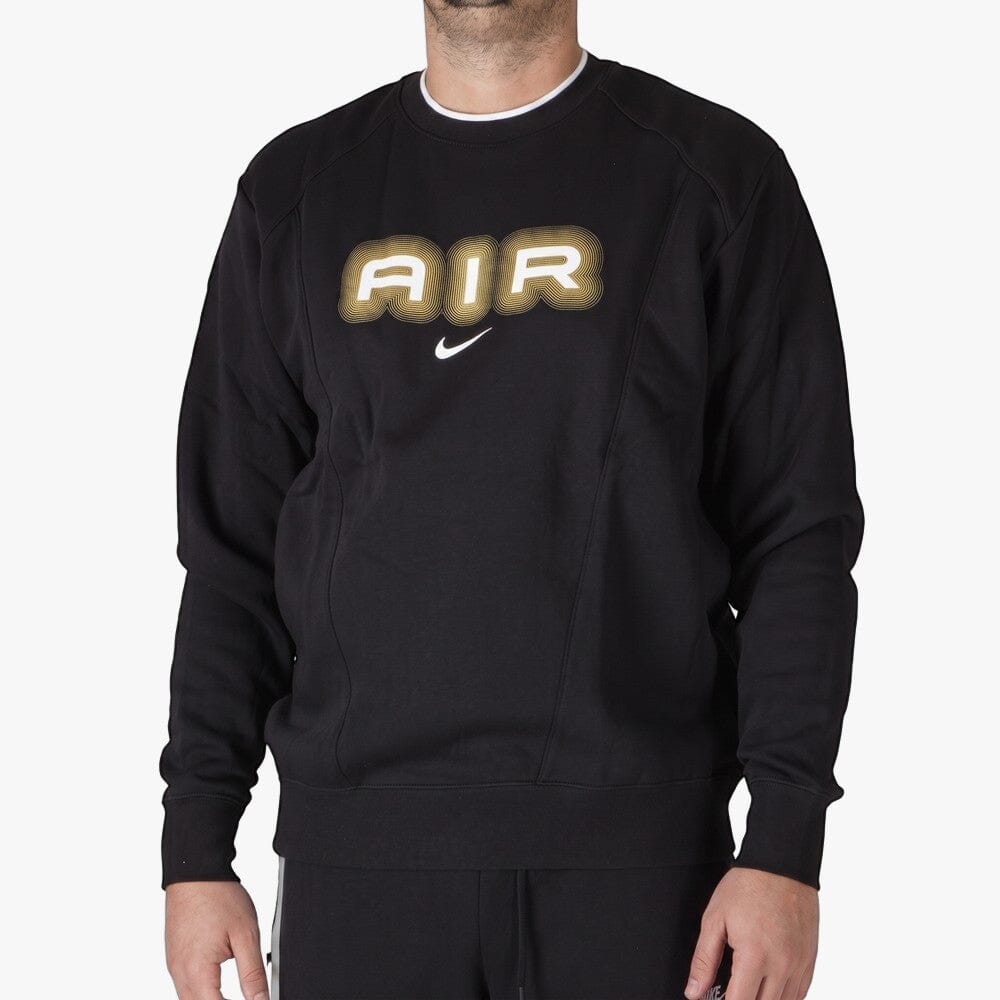 Nike Mens Nsw Sw Air Crew Flc Bb Black | Nike