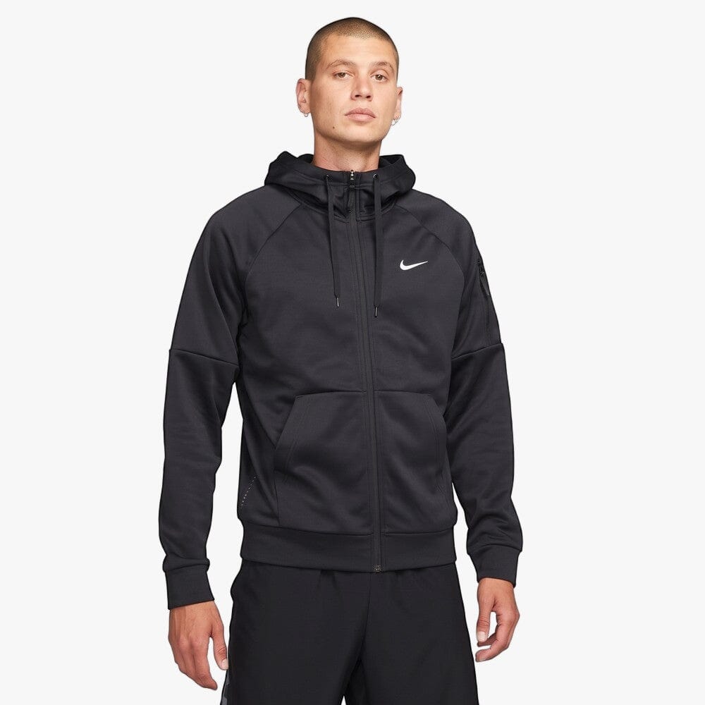 Nike Mens Therma Fit Zip Up Hooded Black | Nike