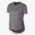 Nike Womens Miler Running Short Sleeve Tee 080 Grey | Nike