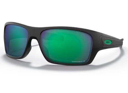 Oakley Turbine Sunglass Matte Black Prizm Jade Polarized