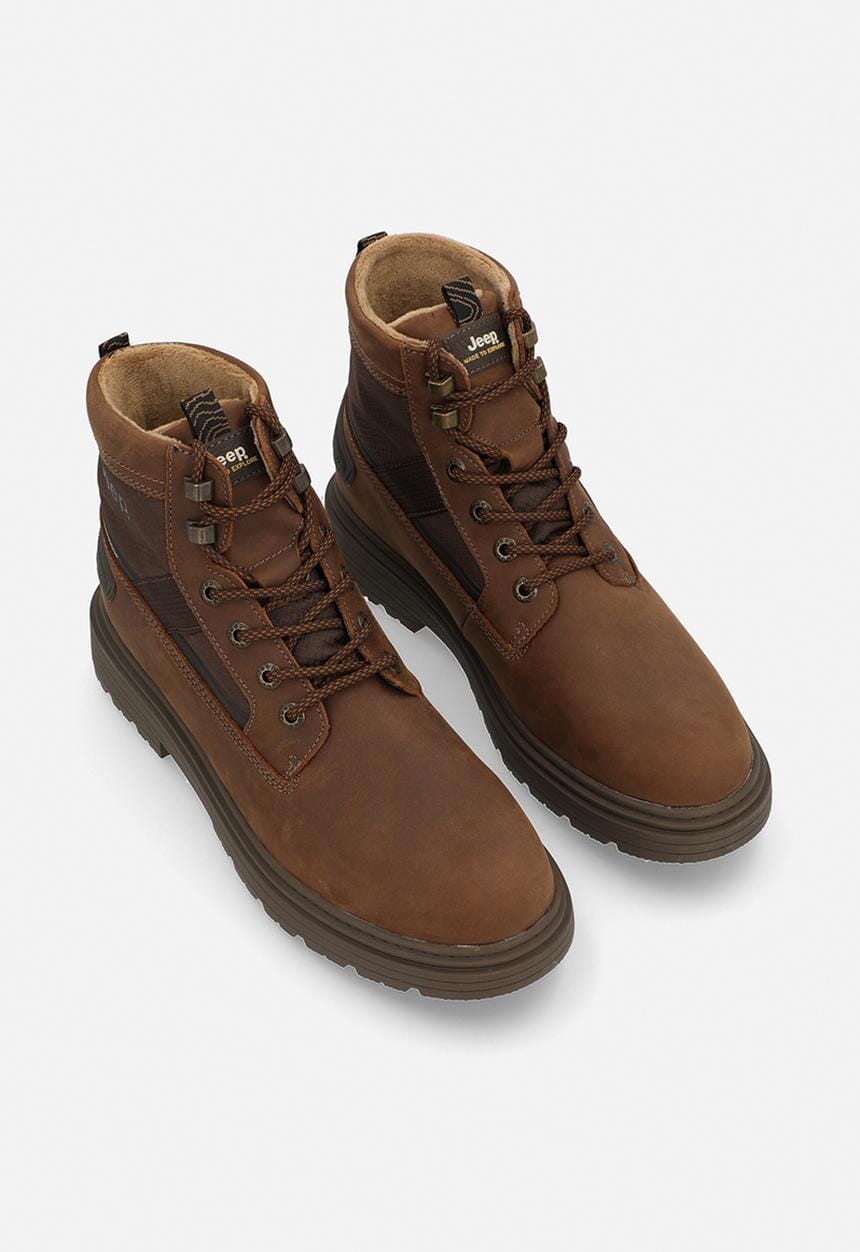 Jeep Mens Taureg Boot Brown | Jeep