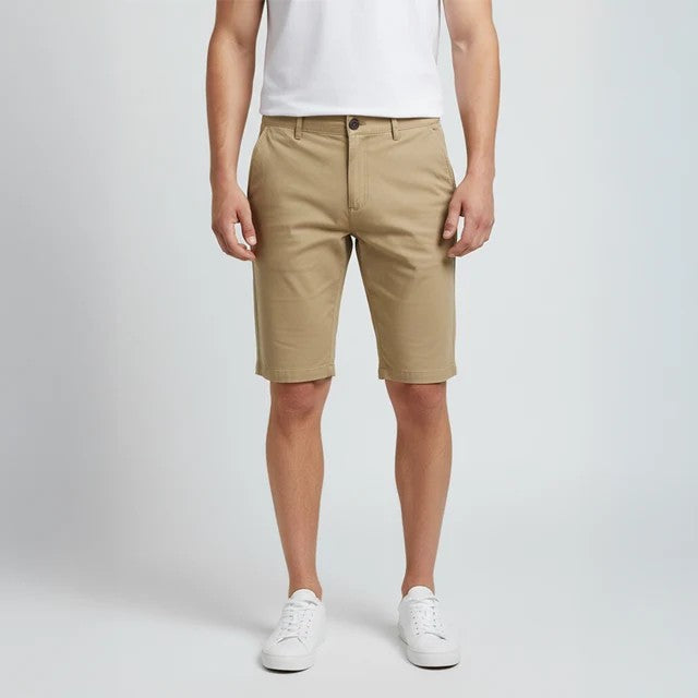 Pierre Cardin Mens Golf Chino Shorts Khaki