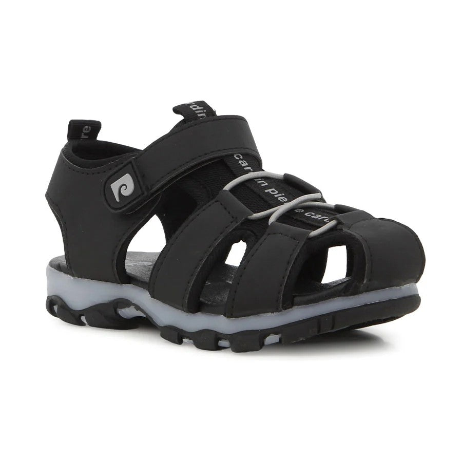 Pierre Cardin Older Boys Rambo Sandal Black