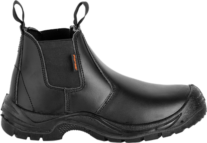 Pioneer Safety Commander Black Steel Toe Chelsea Boot | Pioneer
