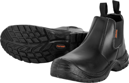 Pioneer Safety Commander Black Steel Toe Chelsea Boot | Pioneer