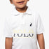 Polo Boys Layton Short Sleeve Golfer White | Polo