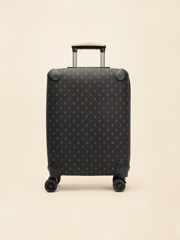 Polo Classic Double Pack Carry On Trolley Case Charcoal