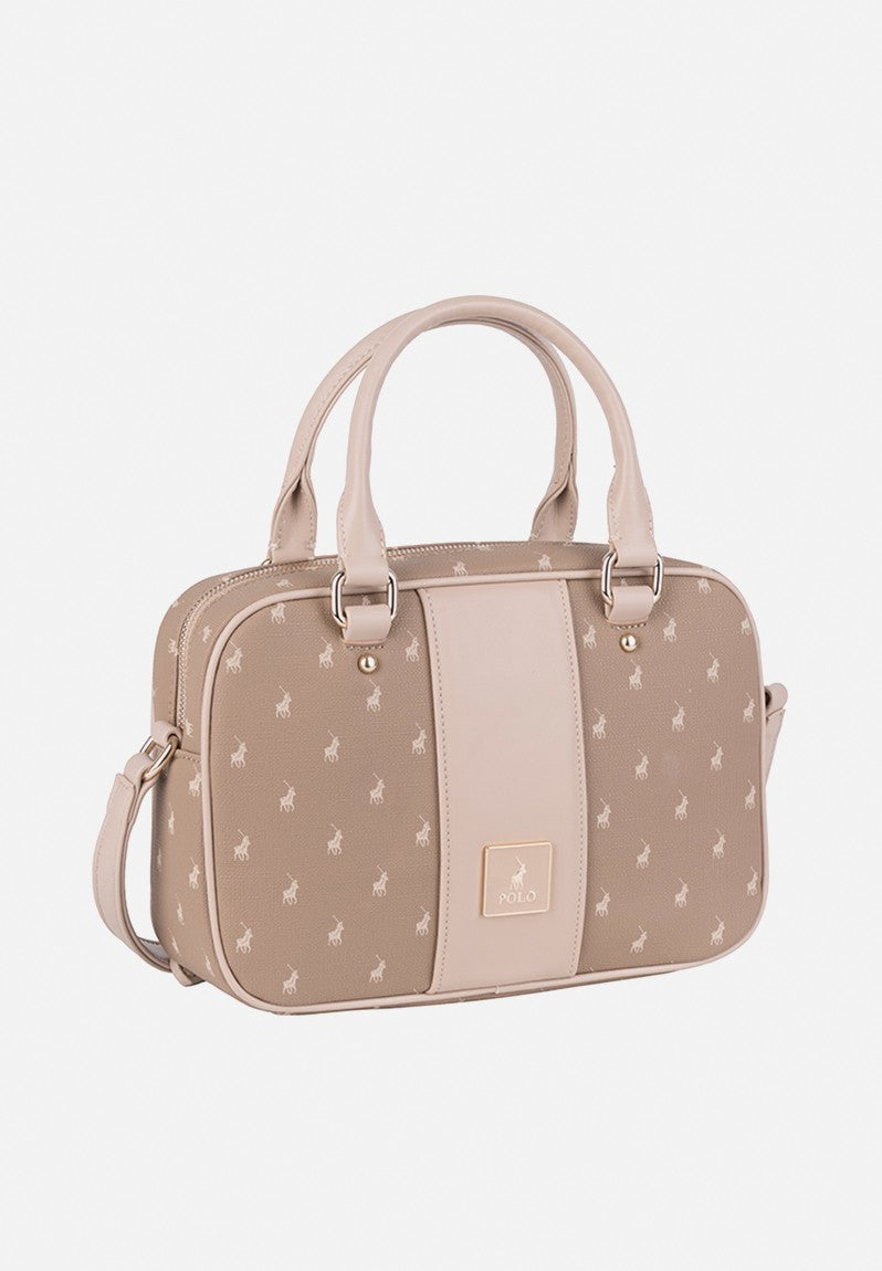 Polo Kensington Camera Bag Top Handle Tawny Brown