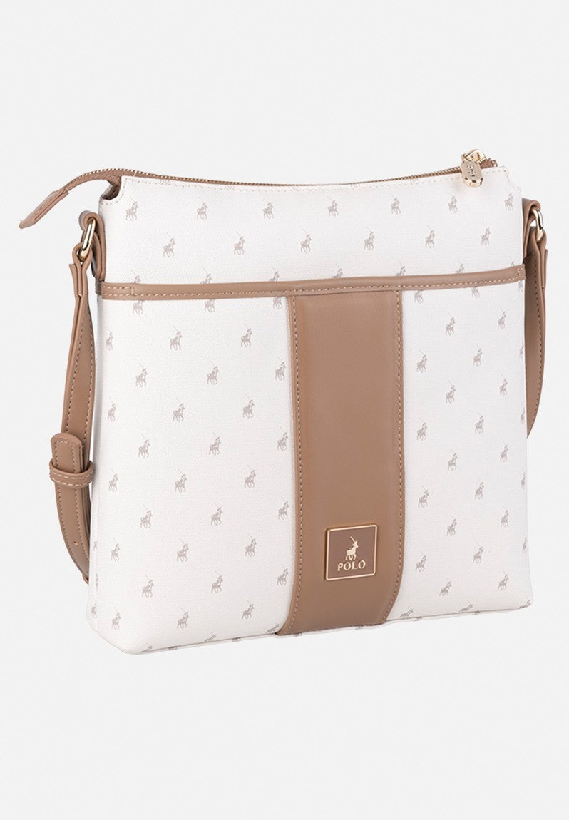 Polo Kensington Crossbody Bag White