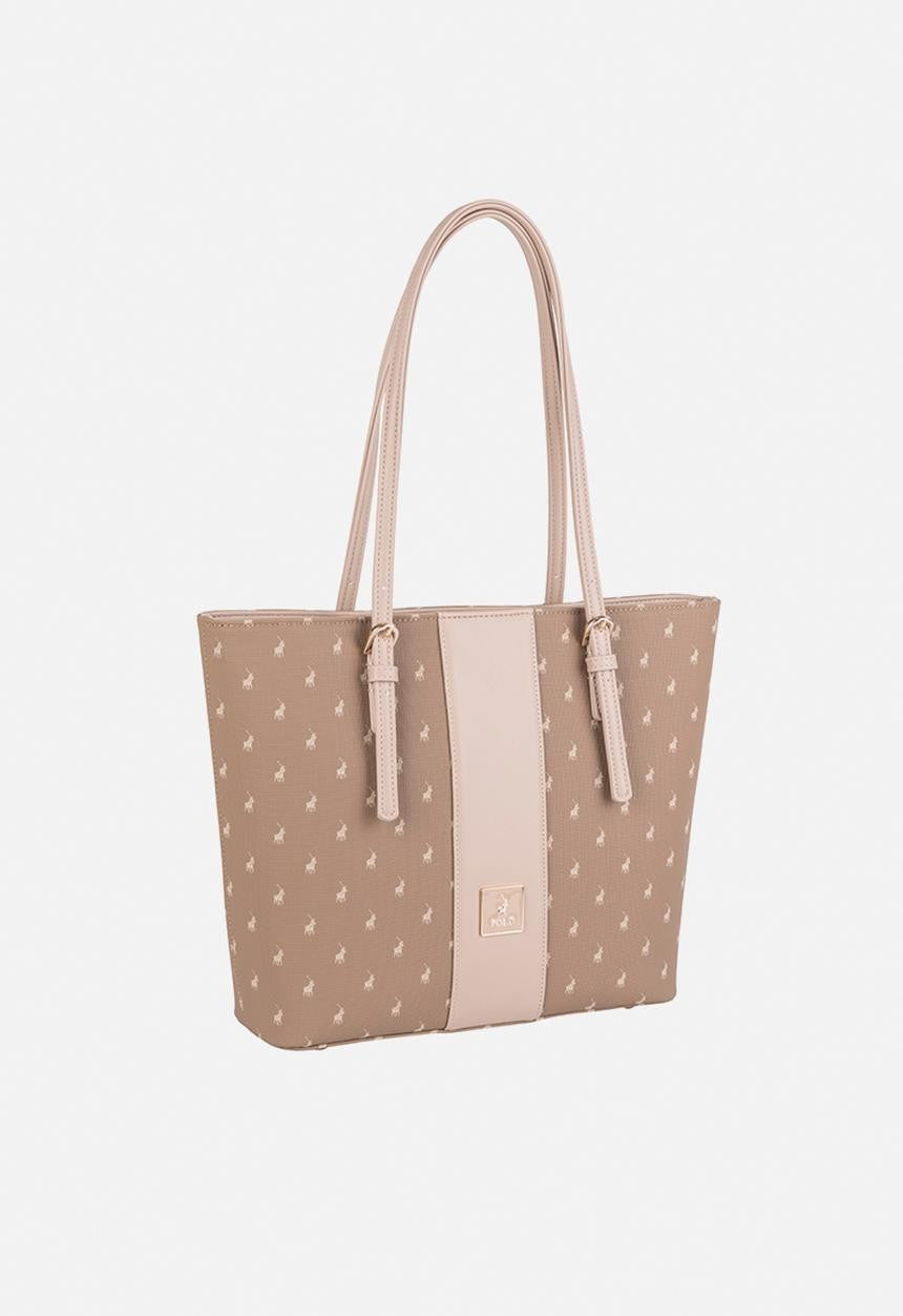 Polo Kensington Tote Handbag Tawny Brown
