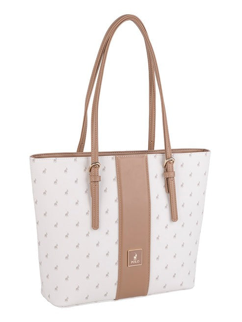 Polo Kensington Tote Handbag White