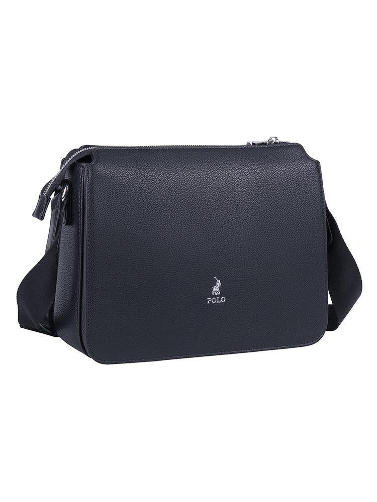 Polo Lyon Crossbody Bag Black