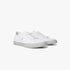Polo Mens Basic Sneaker in white with lace-up design and minimalist low-profile silhouette