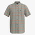 Polo Mens Bold Check Short Sleeve Shirt Aqua | Polo
