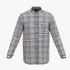 Polo Mens Easy Care Bold Check Long Sleeve Shirt Yellow | Polo